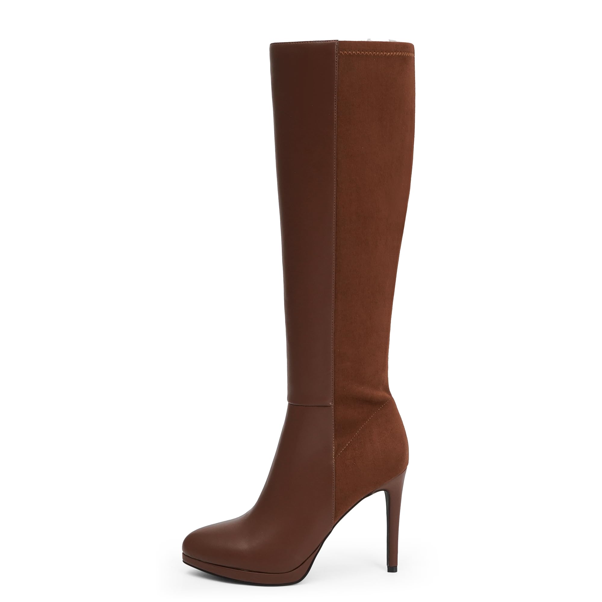 Knee-high brown boots