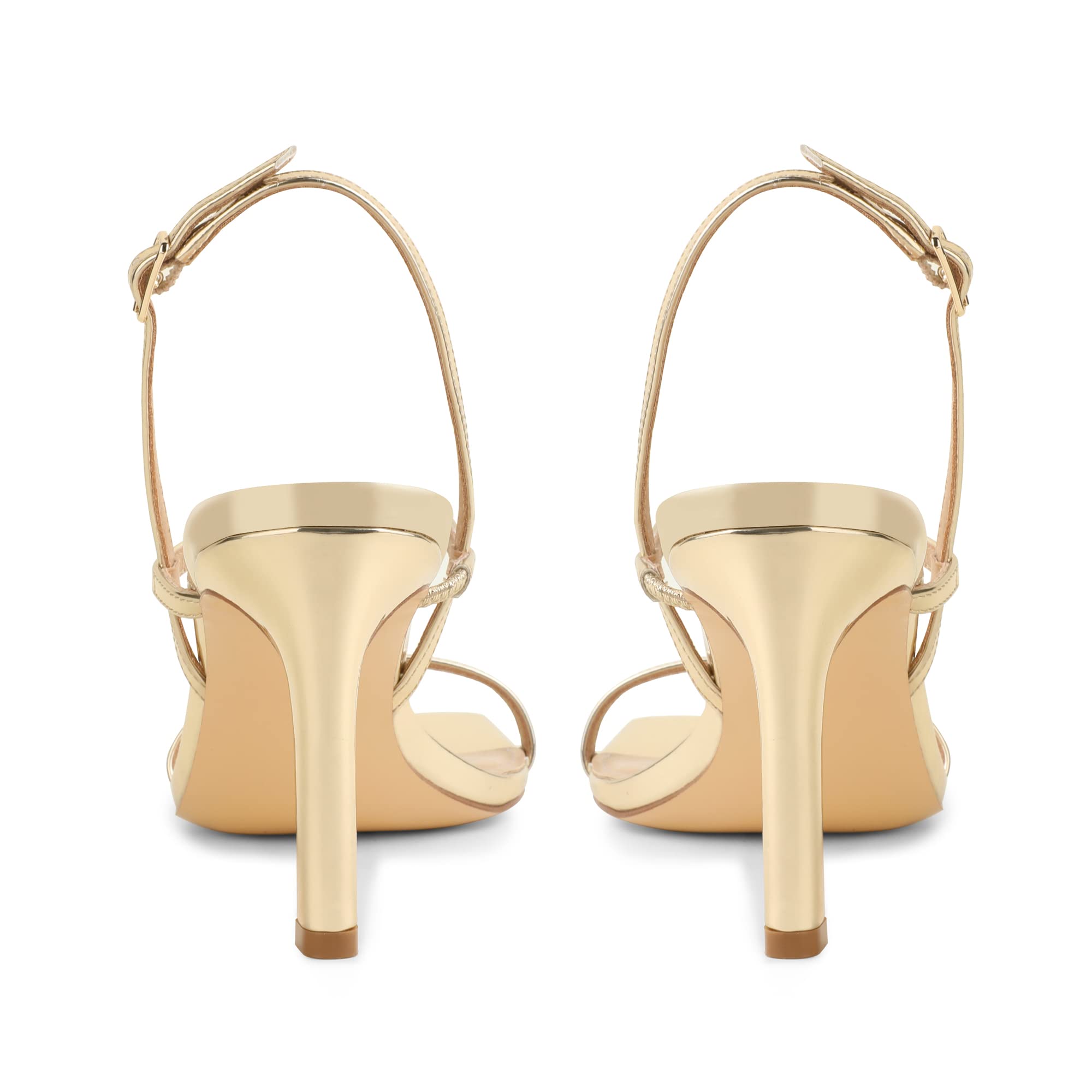 Women's gold sandals